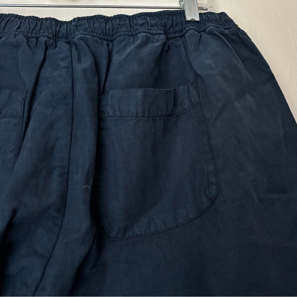 Frescobol Carioca Sergio Lyocell Linen Cotton Blend Shorts in Navy Men’s 34 NEW - Picture 8 of 16